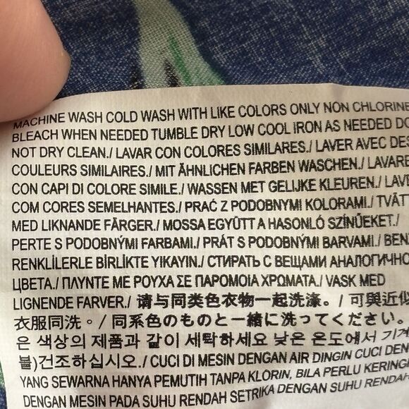 Vans Boys Shirt Youth 7/XL Black Colorful Tropical Hawaiian Beach Casual Cruise - Picture 13 of 13